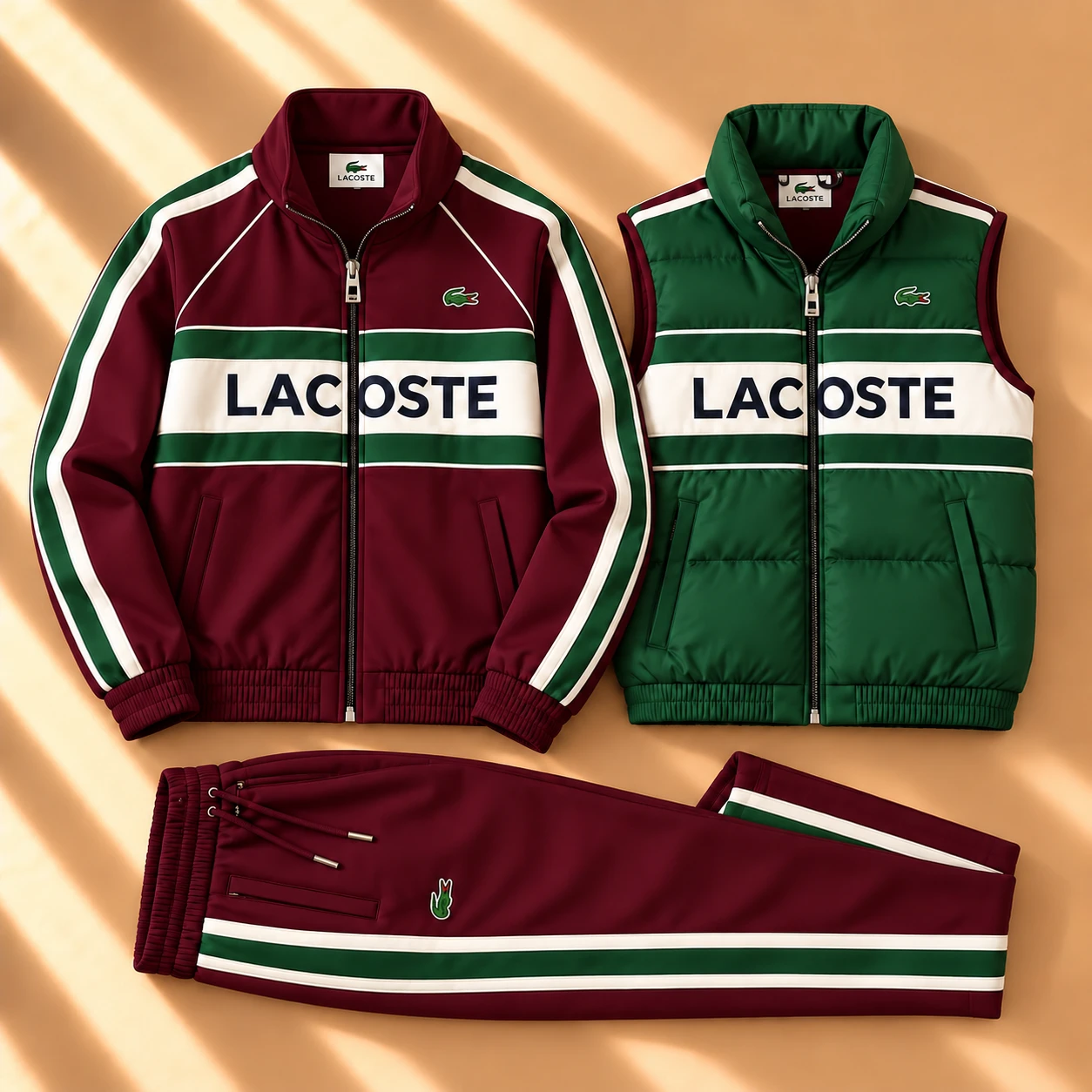 Heritage Sport 3-Piece Set – Burgundy